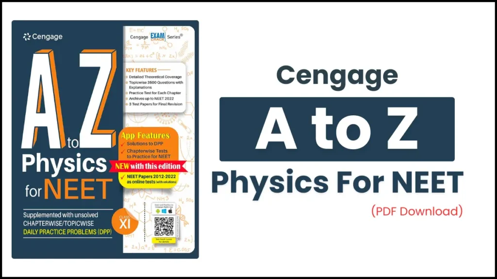 Cengage A to Z Physics For Neet Pdf Download