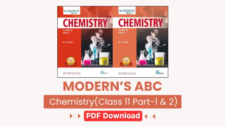 Modern ABC Chemistry Class 11 PDF Download